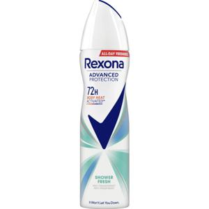 Rexona 72h Advanced Protection Shower Fresh spray 150 ml produkt bild
