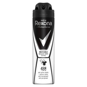 Rexona Men Deo Spray Invisible Black & White 150 ml produkt bild