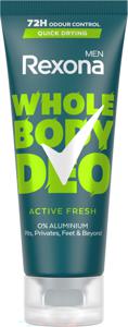 2 få 25%, Rexona Men Whole Body Deo Active Fresh Cream 75 ml produkt bild