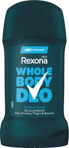 2 få 25%, Rexona Men Whole Body Deo Ocean Rush Stick 50 ml produkt bild