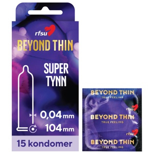 RFSU Beyond Thin kondom 15 stk produktbilde