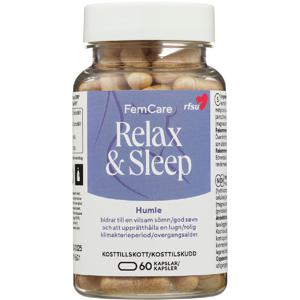 RFSU FemCare Relax & Sleep 60 kapslar produkt bild