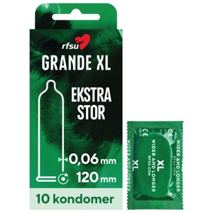 RFSU Grande XL kondomer 10 stk produktbilde