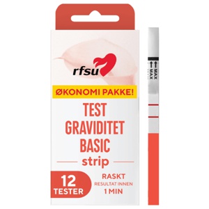 Rfsu graviditetstest 12 stk produktbilde