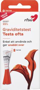 RFSU Graviditetstest 8 st produkt bild