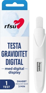 rfsu Graviditetstest Digital 1 stk produktbilde