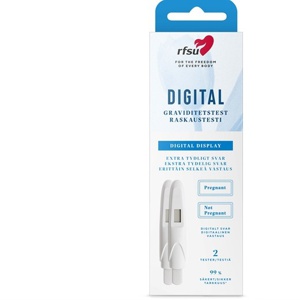 RFSU Graviditetstest Digital 2 stk produktbillede