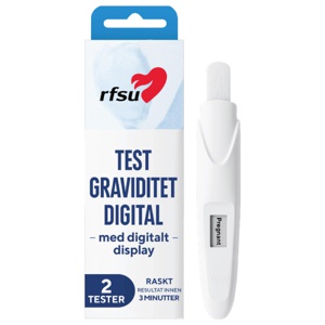 Rfsu graviditetstest digital 2 stk produktbilde