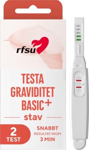 RFSU Graviditetstest Stick 2 stk produktbillede