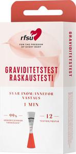 RFSU Graviditetstest Strips, 12 st produkt bild