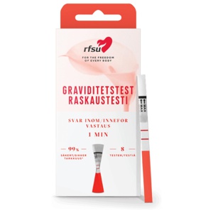 Rfsu Graviditetstest Strips 8 stk produktbilde