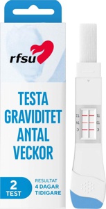 RFSU Graviditetstest Weeks 2 stk produktbillede