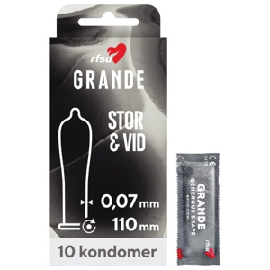RFSU Grande L kondomer 10 stk produktbilde
