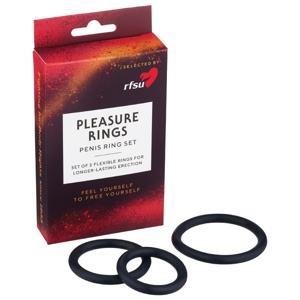RFSU Pleasure Ring penisring sett 3 stk produktbilde