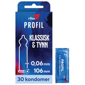Rfsu Profil Kondom, 30 stk. produktbilde