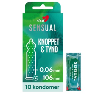 RFSU Sensual Kondomer 10 stk produktbillede