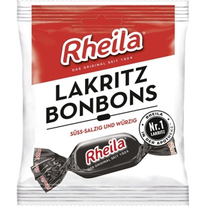 RHEILA Lakritz Bonbons mit Zucker Produktbild