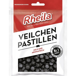 RHEILA Veilchen Pastillen mit Zucker Produktbild