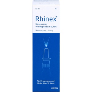 RHINEX Nasenspray + Naphazolin 0,05 Produktbild