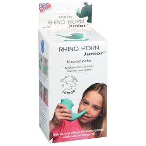 RHINO HORN Junior Nasendusche türkisblau Produktbild