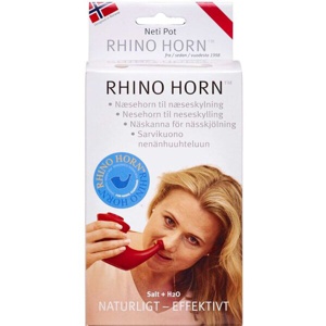 Rhino næsehorn til næseskylning - 1 stk produktbillede