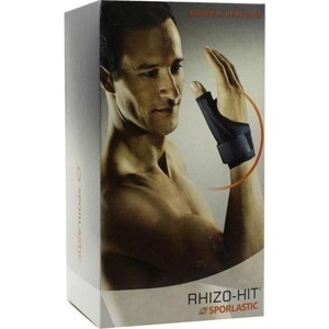 RHIZO-HIT CLASSIC Daumenorthese Gr.L schwarz 07605 Produktbild