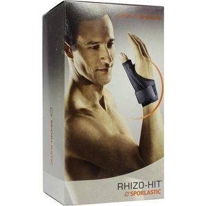 RHIZO-HIT CLASSIC Daumenorthese Gr.M schwarz 07605 Produktbild