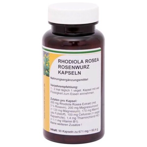 Rhodiola Rosea 200 mg 3% Kapseln, 90 St Kapseln Produktbild