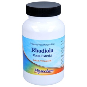 Rhodiola Rosea Extrakt 400 mg Kapseln, 90 St Kapseln Produktbild