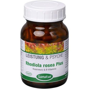 RHODIOLA ROSEA Plus B-Vitamine Kapseln Produktbild