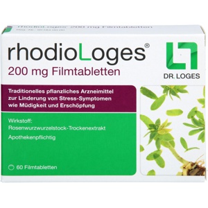 RHODIOLOGES 200 mg Filmtabletten Produktbild