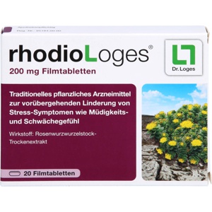 RHODIOLOGES 200 mg Filmtabletten Produktbild