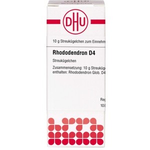 DHU Rhododendron D 4 Globuli, 10 g Globuli Produktbild
