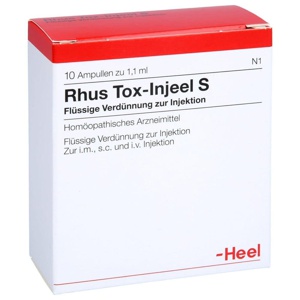 RHUS TOX Injeel S Ampullen Produktbild