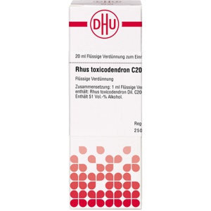 RHUS TOXICODENDRON C 200 Dilution Produktbild