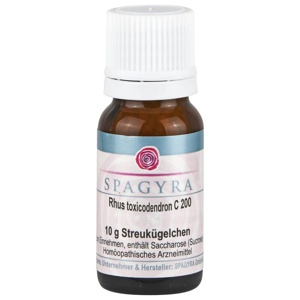 RHUS TOXICODENDRON C 200 Globuli Produktbild