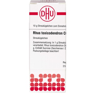 RHUS TOXICODENDRON C 6 Globuli Produktbild