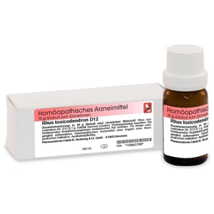 RHUS TOXICODENDRON D 12 Globuli Produktbild