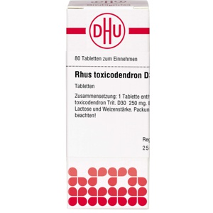 RHUS TOXICODENDRON D 30 Tabletten Produktbild