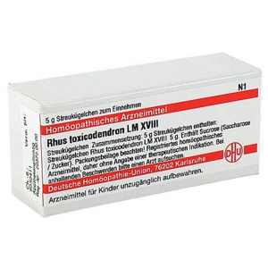 RHUS TOXICODENDRON LM XVIII Globuli Produktbild