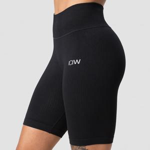 Ribbed Define Seamless Biker Shorts Black produkt bild