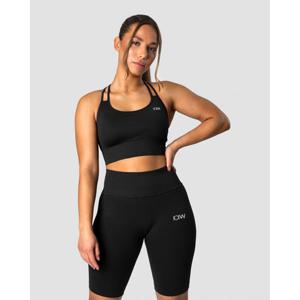 Ribbed Define Seamless Sports Bra Black produkt bild