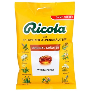 Ricola Kräuter Original zuckerfrei 75 g Bonbons Produktbild