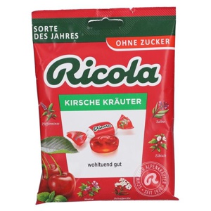 RICOLA o.Z.Beutel Kirsche Kräuter Bonbons Produktbild