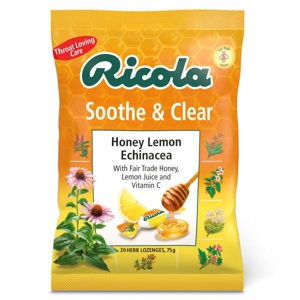 Ricola Soothe & Clear Honey Lemon and Echinacea Cough Drops product image