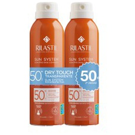 Rilastil Sun System SPF50+ Spray Transparente Dry Touch Pack 2 X 200ml Produktbild