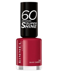 Rimmel 60 Seconds Super Shine Nail Polish 710 Oh My Cherry Produktbild
