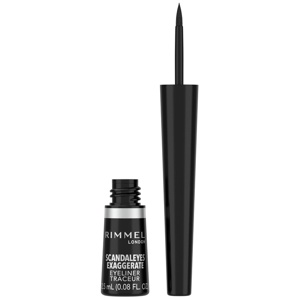 RIMMEL Exaggerate Liquid Eyeliner 25 ml - 001 Black produktbillede