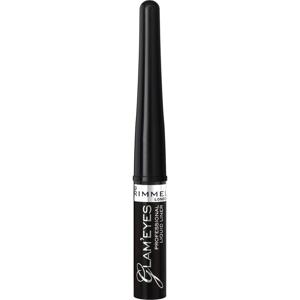 Rimmel London Glam Eyes Professional Eyeliner Pitch Black 001 produkt bild