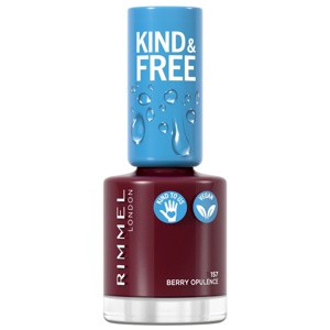 RIMMEL Kind & Free Clean Nail 8 ml - 157 Berry Opulence produktbillede
